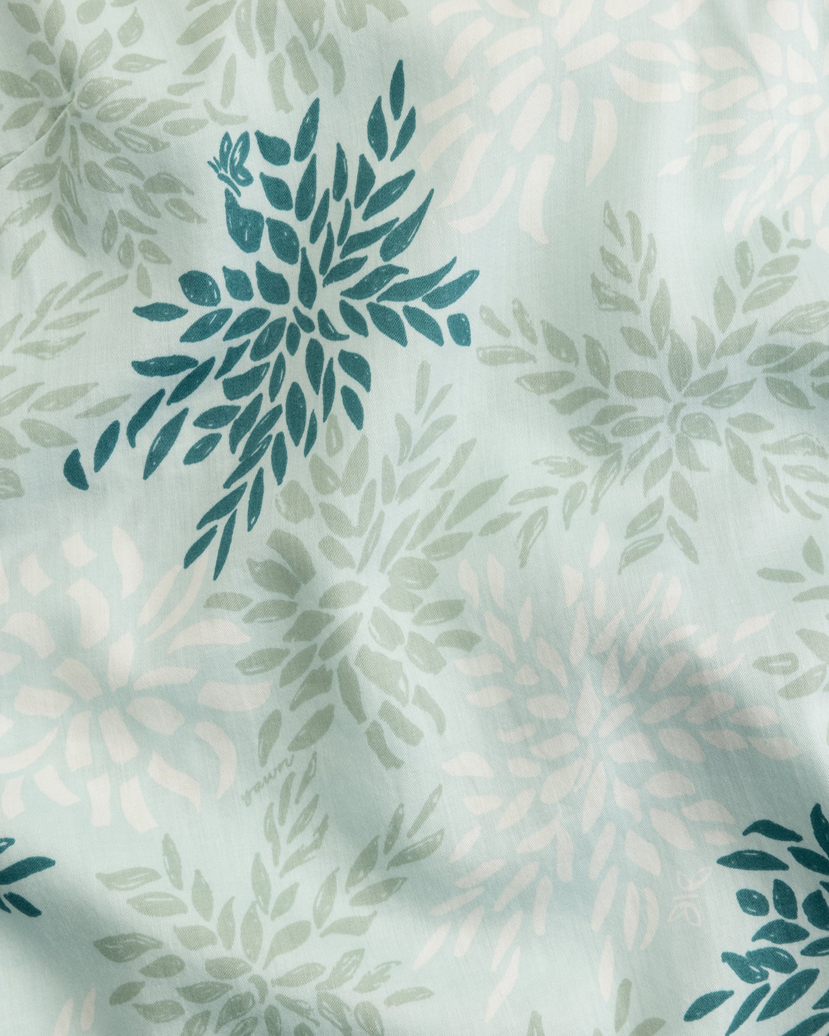 Organic Cotton Blue Pyjama Bottoms, Hedge and Flutter