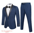 Men's Navy Tuxedo Slim Fit (2 PCS)