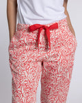 Organic Cotton Peach Pyjama Bottoms, Bums and Roses